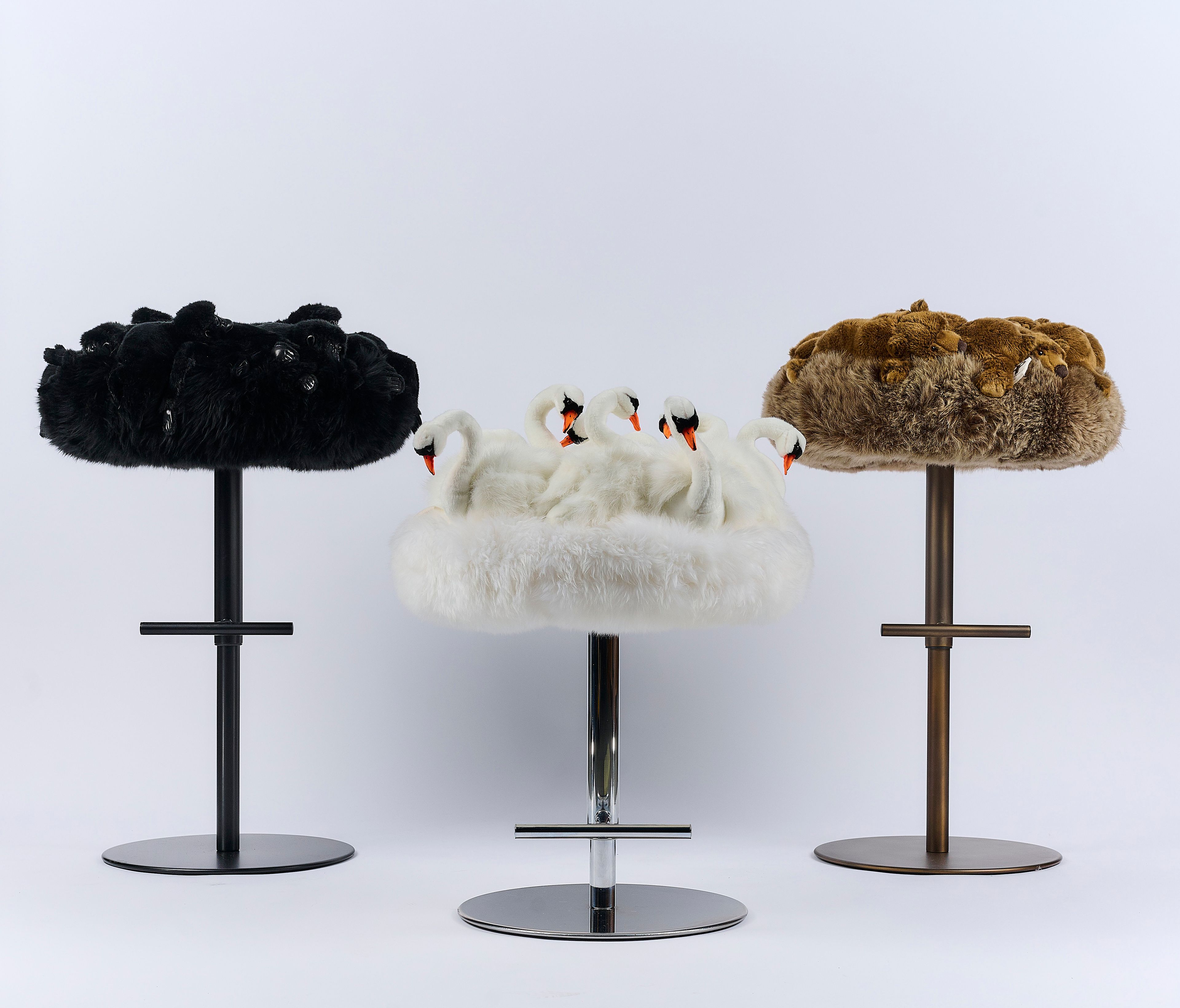 Регулируемая высота полиэстер мягкий стул APCOLLECTION Grizzly ARCH-00125267 - Вид №3