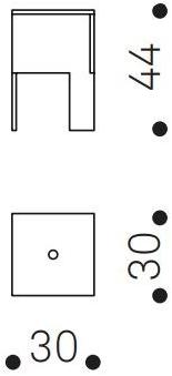 FIORONI Низкая табуретка из фанеры, покрытой слоем бетона. J.m.b sun-id-1428456 - Вид №4