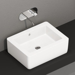 324801 Накладная раковина на столешницу  прямоугольная Kerasan Outlet