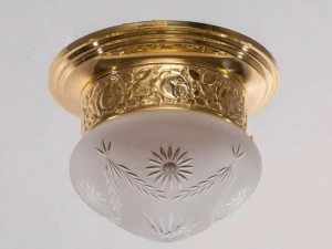 Patinas Lighting Потолочный светильник из латуни Pecs