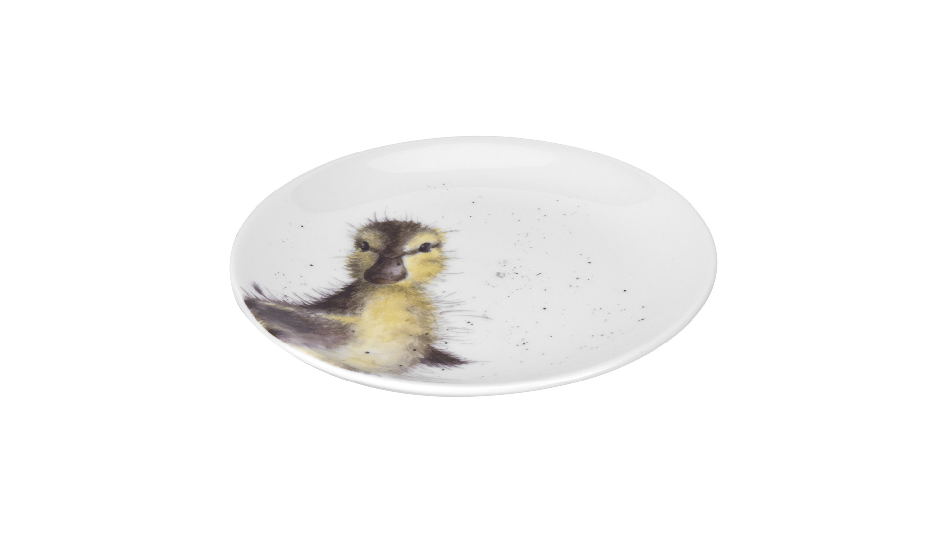 10637562 Royal Worcester Тарелка десертная Royal Worcester "Забавная фауна","Утёнок" 16,5см Фарфор костяной  - Вид №1
