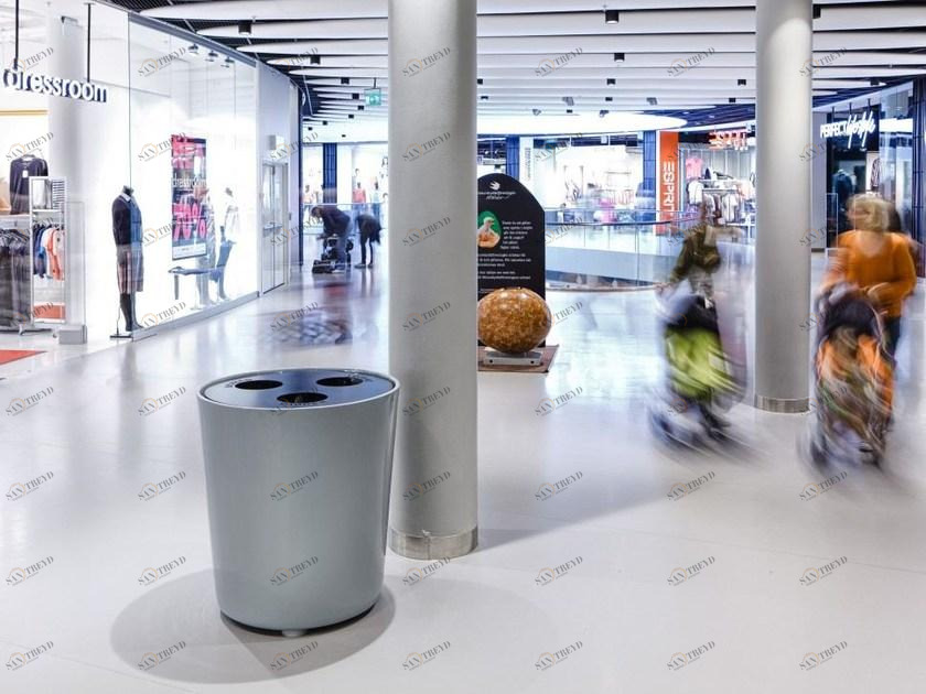 Nola Industrier Уличный пластиковый мусорный бак для раздельного сбора мусора Hinken sun-id-1515667