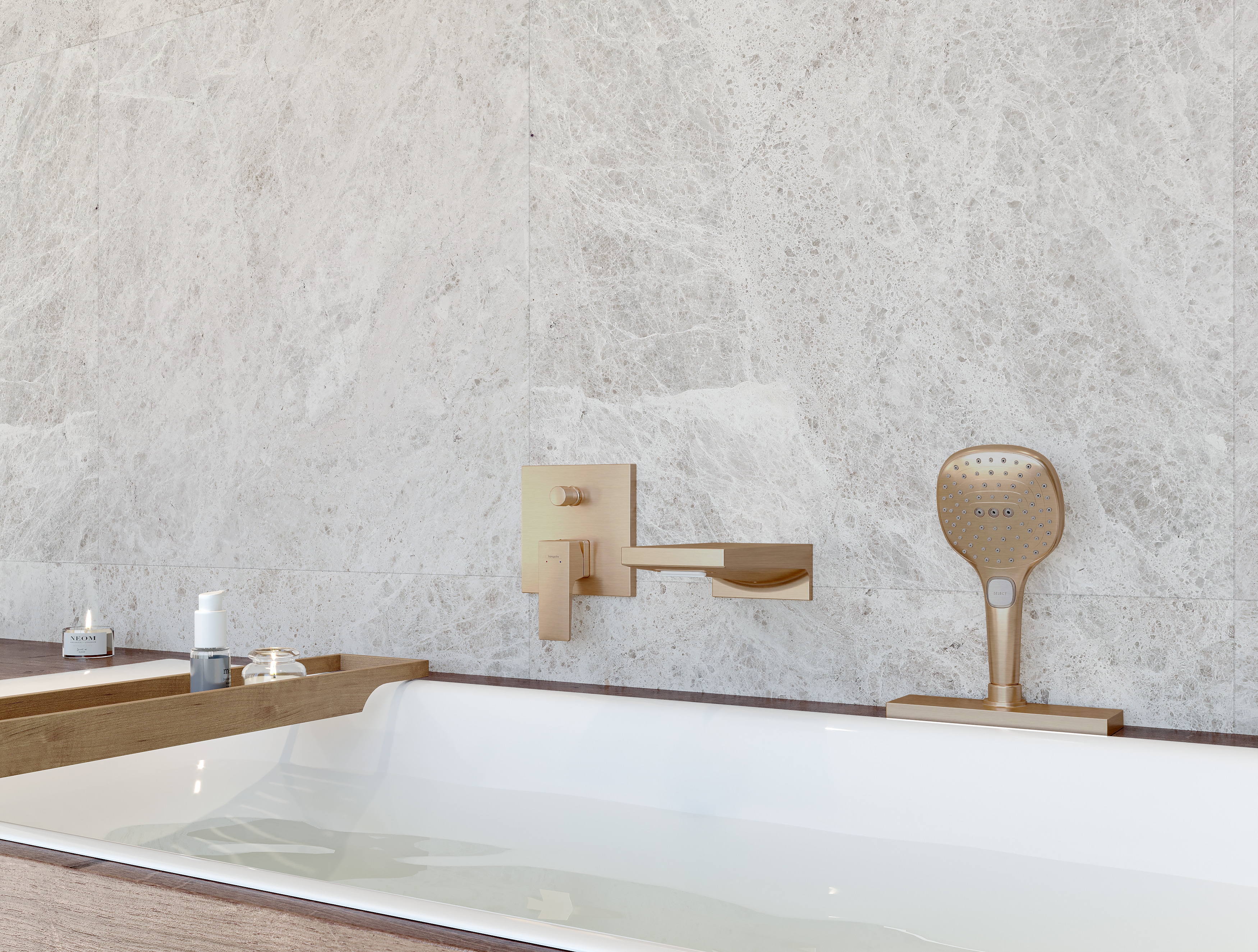 28010990 sBox Набор для отделки квадратной формы Hansgrohe  - Вид №1