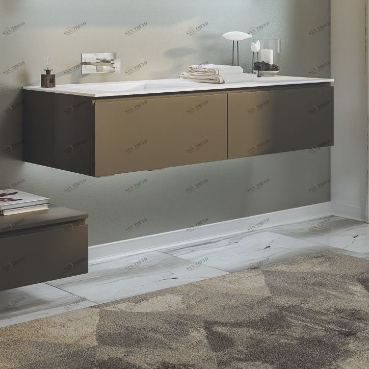 Moma Design Тумба подвесная с раздвижными дверками 1800 Emotion Slide 350 антрацит матовый S45029183LO