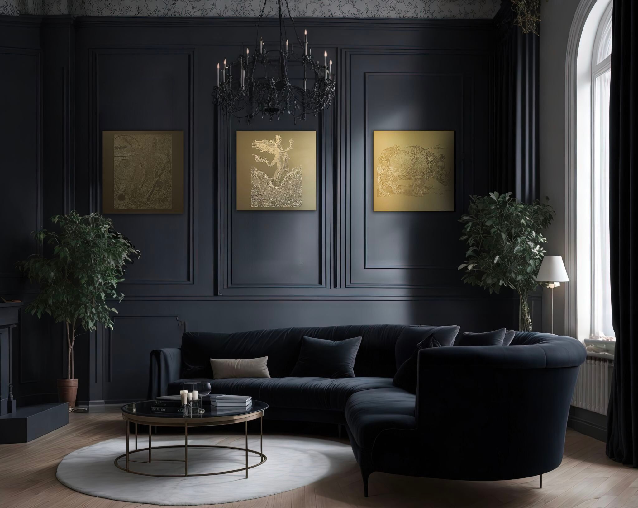 Алюминиевая гравюра на дереве Officinarkitettura® Дюрер ARCH-00011418 - Вид №4