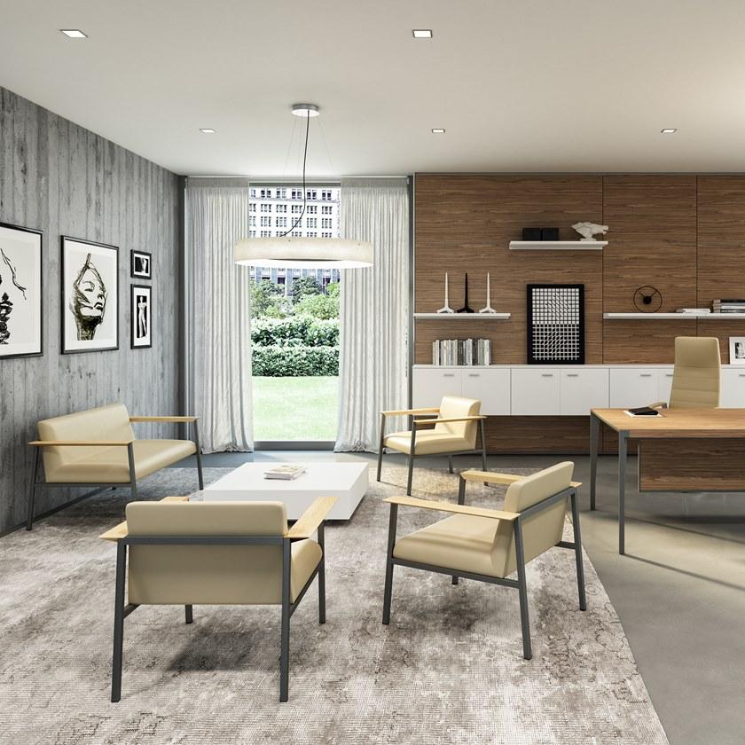 Quadrifoglio Кресло из ткани с подлокотниками Ado sun-id-1448104 - Вид №3