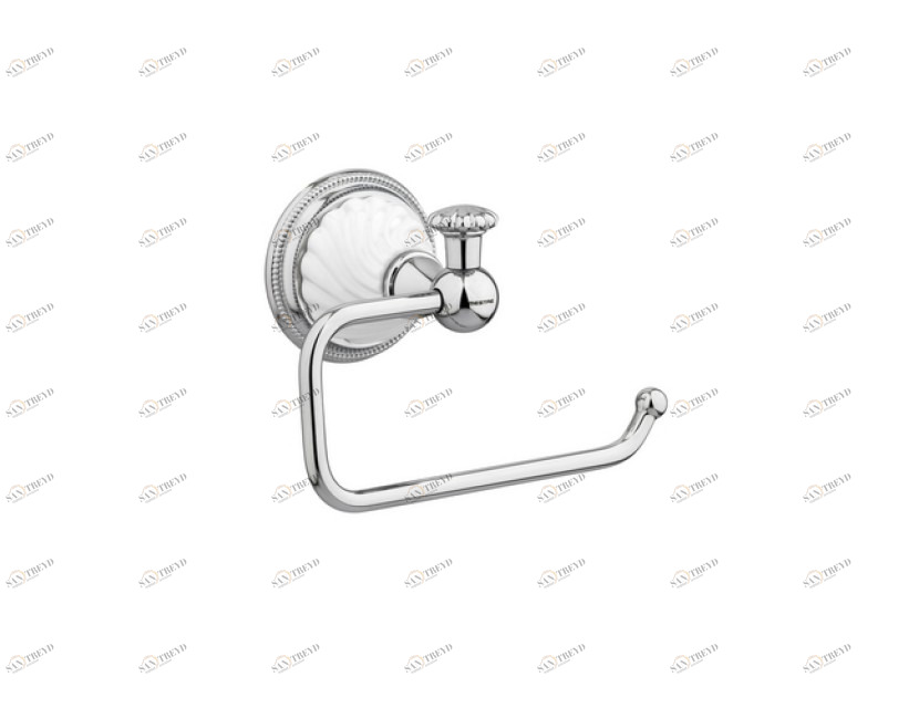 233577.SL00.50 Держатель туалетной бумаги витой фарфор Яркий хром Mestre Artica