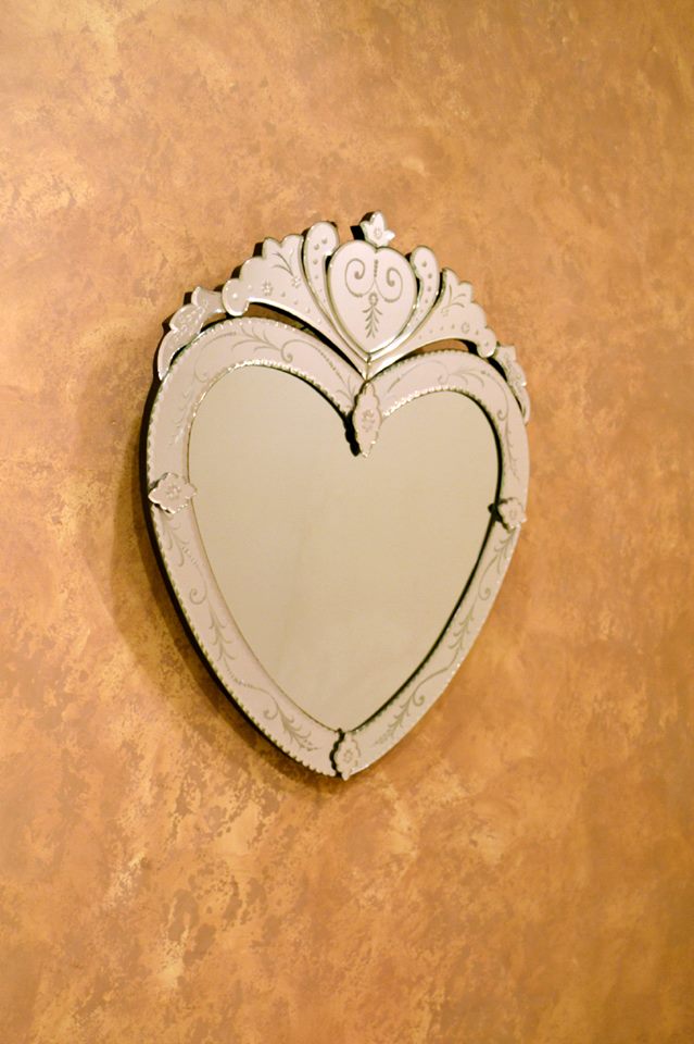 993 ORIGINALMURANOGLASS Венецианское зеркало Valentino - муранское стекло OMG  см  - Вид №1