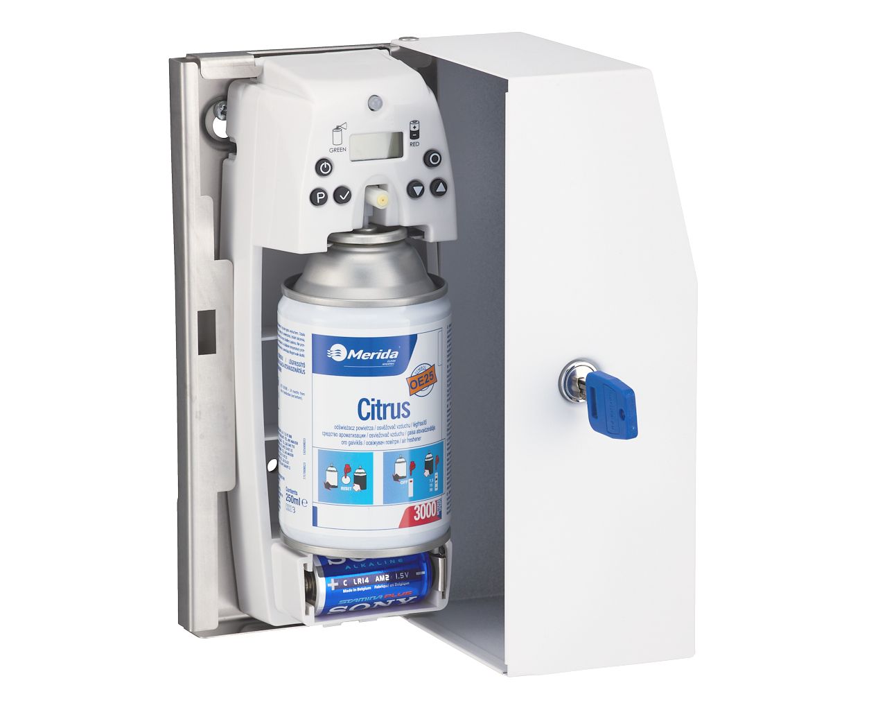 GSB008 Корпус освежителя воздуха STELLA WHITE LINE, белый Merida  - Вид №2