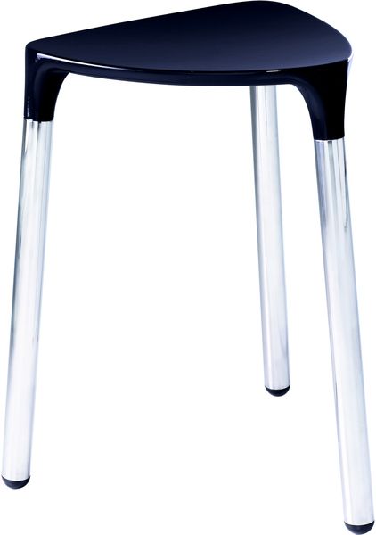 2172(14) Gedу G-Yannis, стул, цвет хром - черный пластик GEDY 