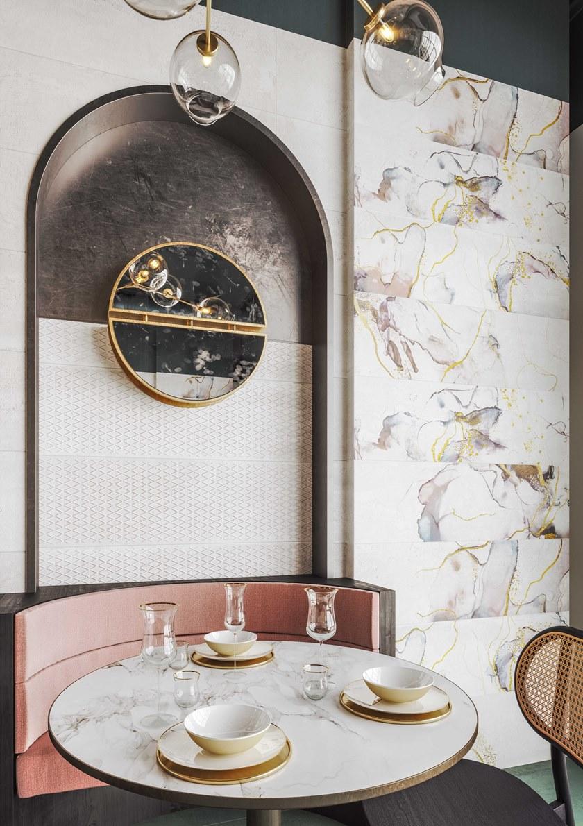 Aparici Стены / напольная плитка из керамогранита под металл Metallic sun-id-1405862 - Вид №8