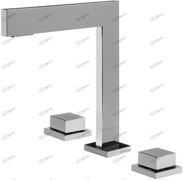 GEDA Смеситель для раковины на 3 отверстия Hito cinquantuno Santreyd sun-id-1395121