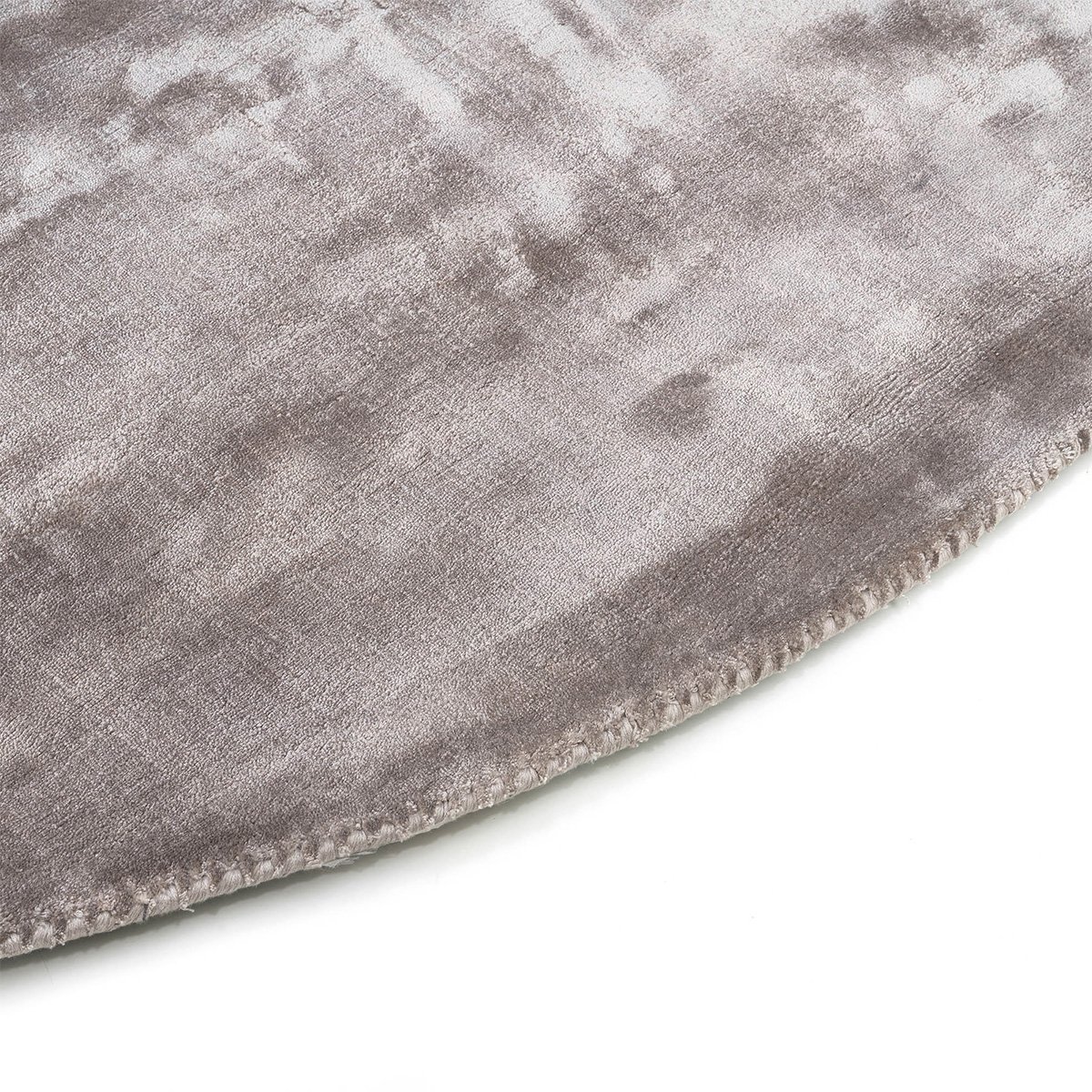 Ковер круглый серый 250 см Aracelis Paloma CARPETDECOR ДИЗАЙНЕРСКИЕ, HANDMADE, ДЕТСКИЕ 00-3893141 Серый  - Вид №1