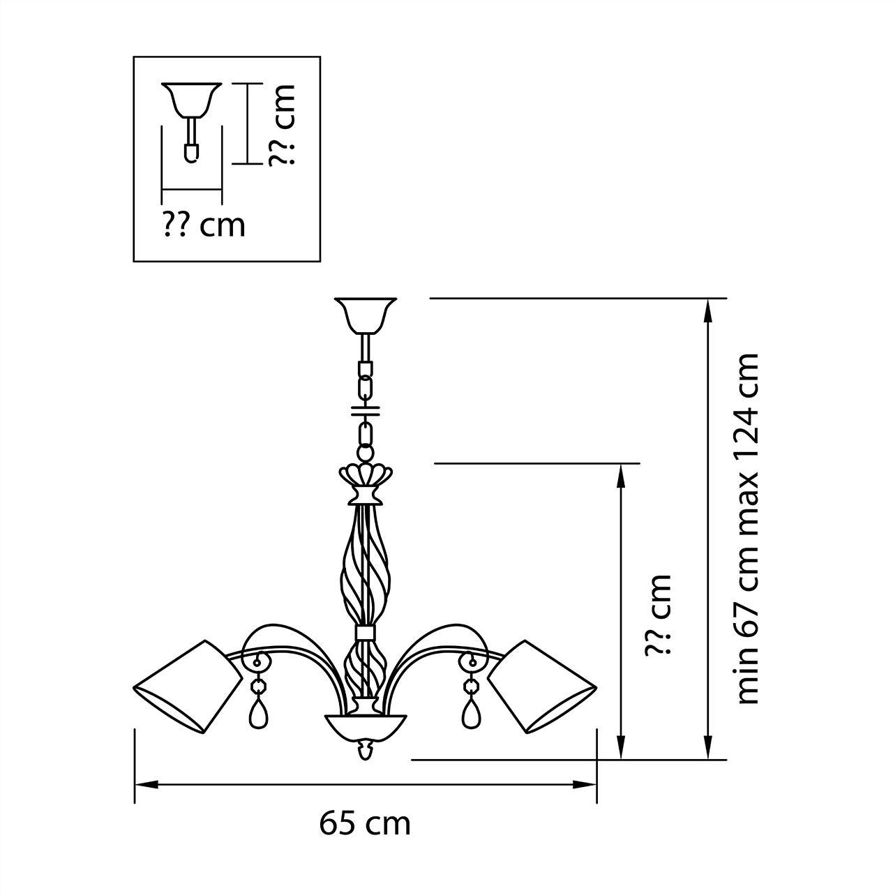 Люстра дизайнерская Follow белый дуб 682156 LIGHTSTAR ДИЗАЙНЕРСКИЕ 057548 Белый  - Вид №1