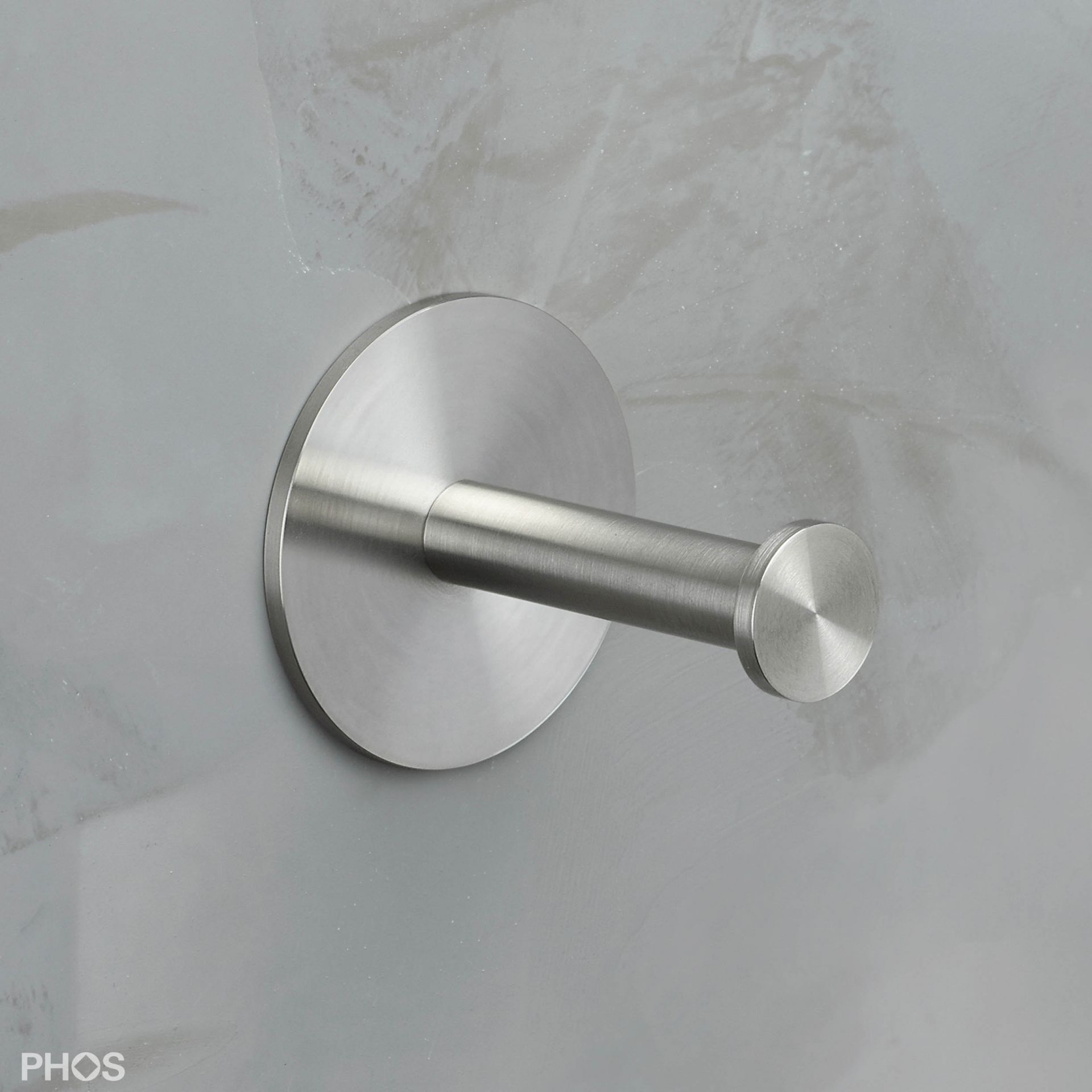 HA2-R55S Настенный крючок, длина 6 см, с розеткой PHOS 