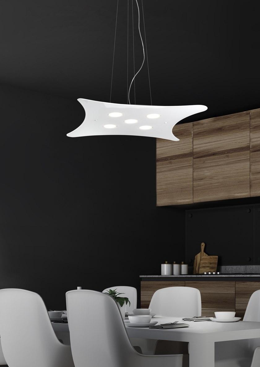 Metal Lux Подвесной светильник из стекла Manta sun-id-1490089 - Вид №1