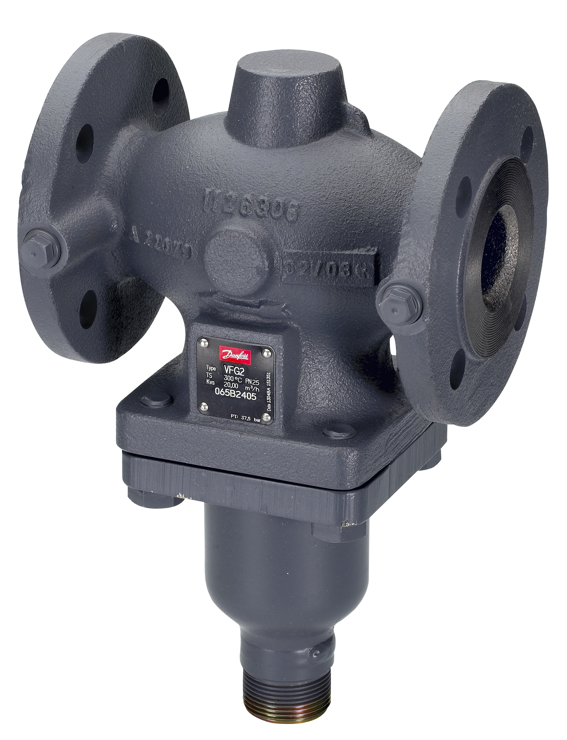 Danfoss Клапан универсальный VFGS 2 фланцевый Кл. рег. универс. VFGS2 PN40 150/280 фл. 065B2463  - Вид №13