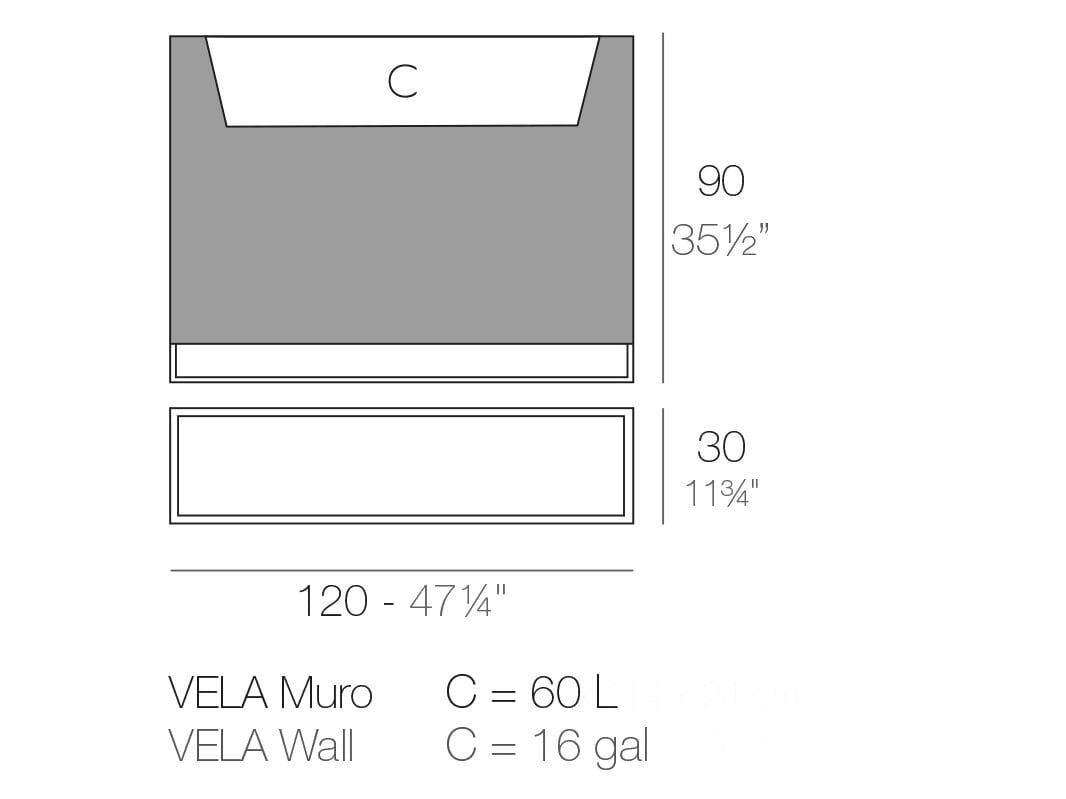 Сеялка из полиэтилена Vondom ARCH-00144361 - Вид №17