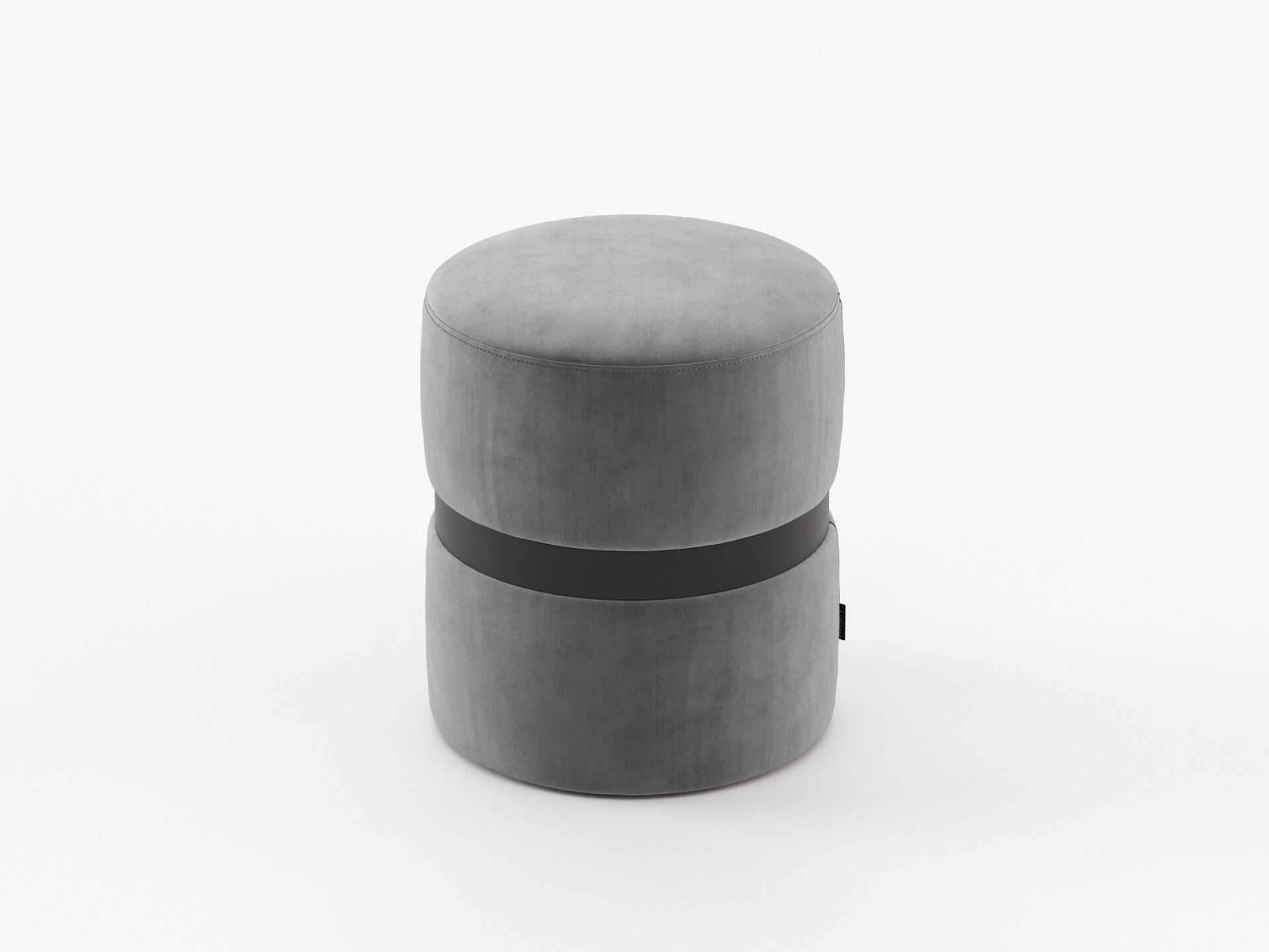 Круглый пуф из ткани Laskasas EDSON ARCH-00084461 - Вид №11