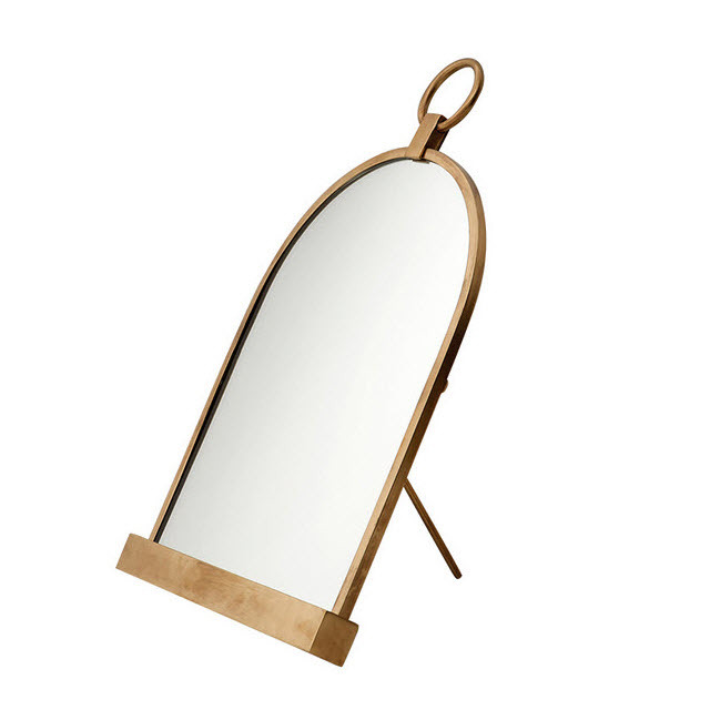 Зеркало настольное Paris Modern brass от Eicholtz EICHHOLTZ ДИЗАЙНЕРСКИЕ, EICHHOLTZ 062704 Бронза  - Вид №3