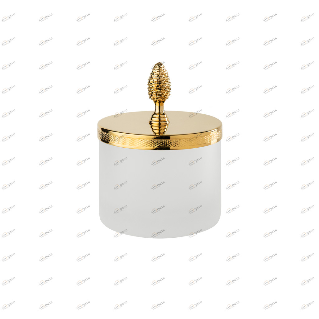 FS07C-624 FS07C-624 Большая банка с Q-наконечником, ручка из сосны ТОЛБОЧНЫЙ САТИН Cristal & Bronze SATINÉ CISELÉ 