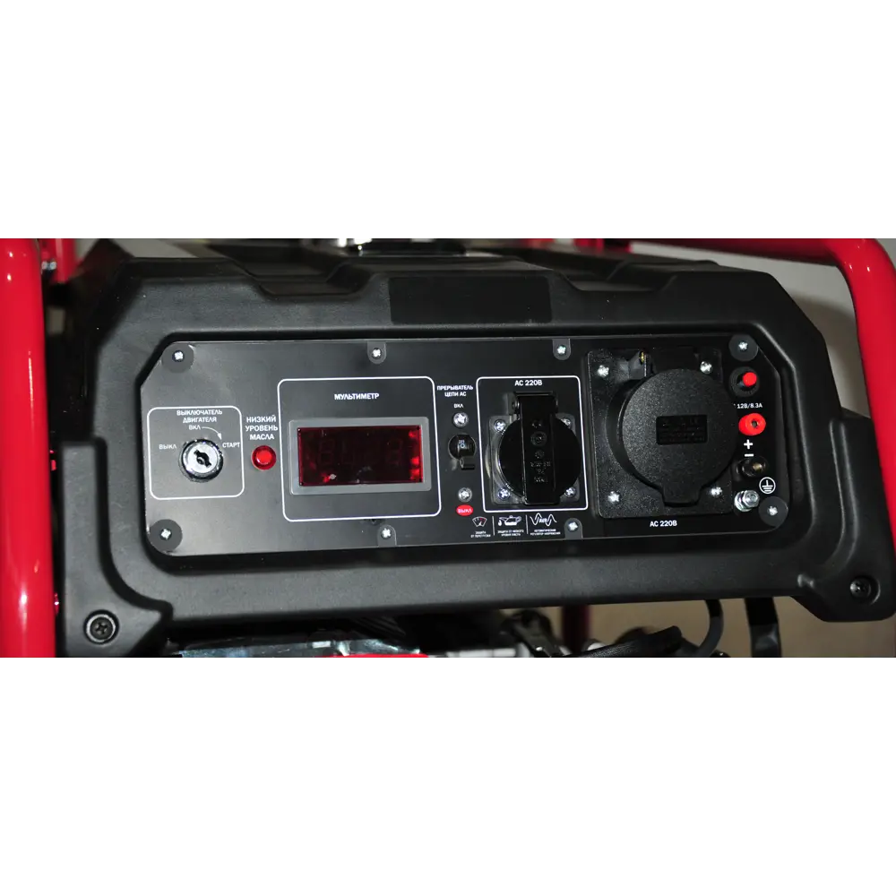 Генератор бензиновый Elitech СГБ8000ЕМПРО, 6.5 кВт STLM-2038622 - Вид №4