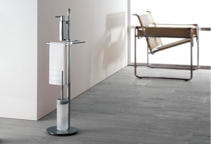 B9849 Стойка напольная (ёршик, полотенцедержатель, дозатор, держатель ТБ) COLOMBO PLANETS Colombo Design - Вид №1