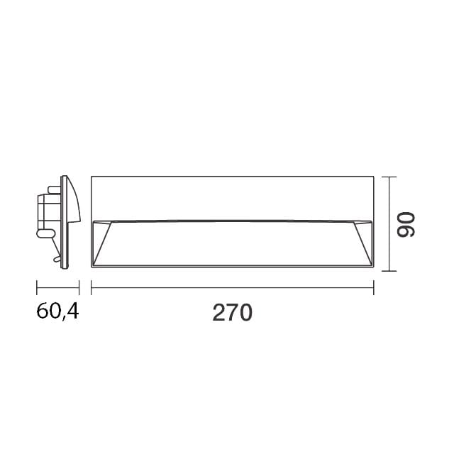Настенный светодиодный маркер iGuzzini Walky ARCH-00130456 - Вид №21