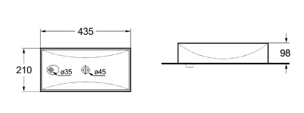 Раковина чаша SL-2023R SANTILINE  - Вид №1