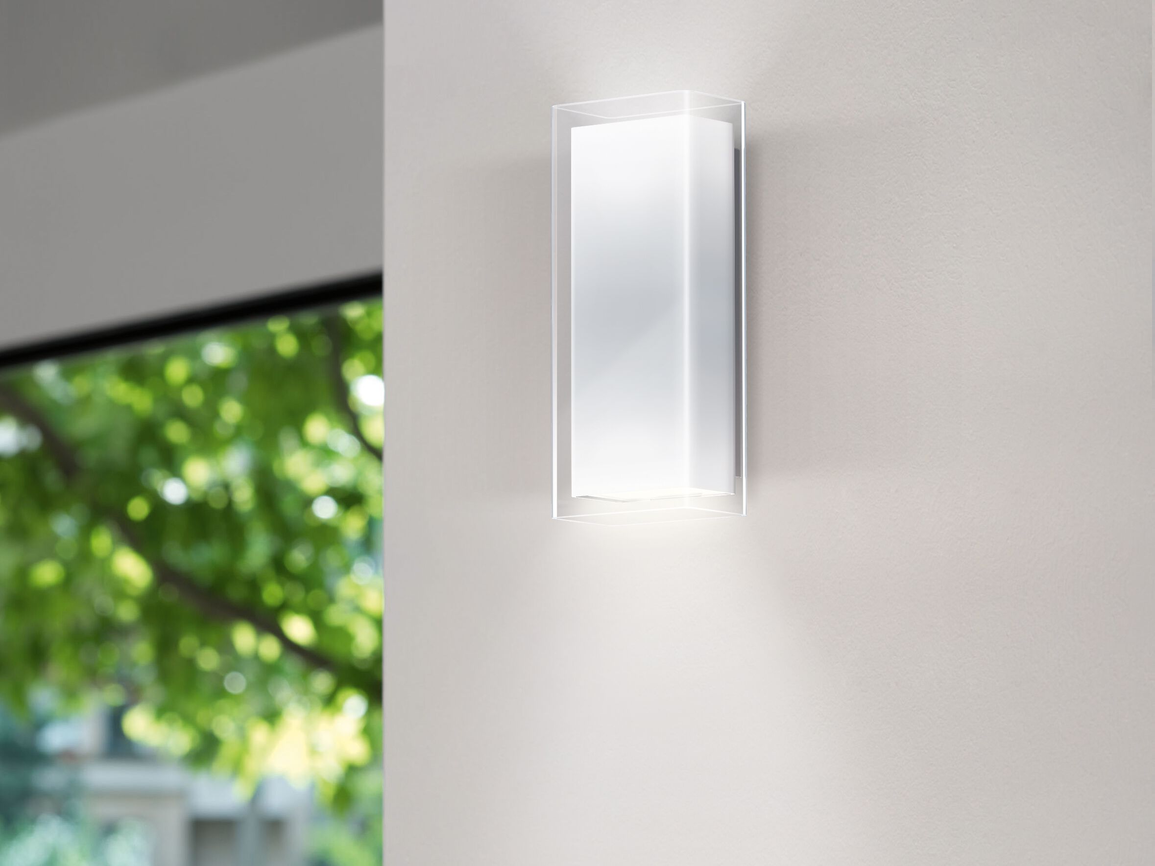 Алюминиевый и стеклянный светодиодный настенный светильник serien.lighting ROD ARCH-00043257 - Вид №3