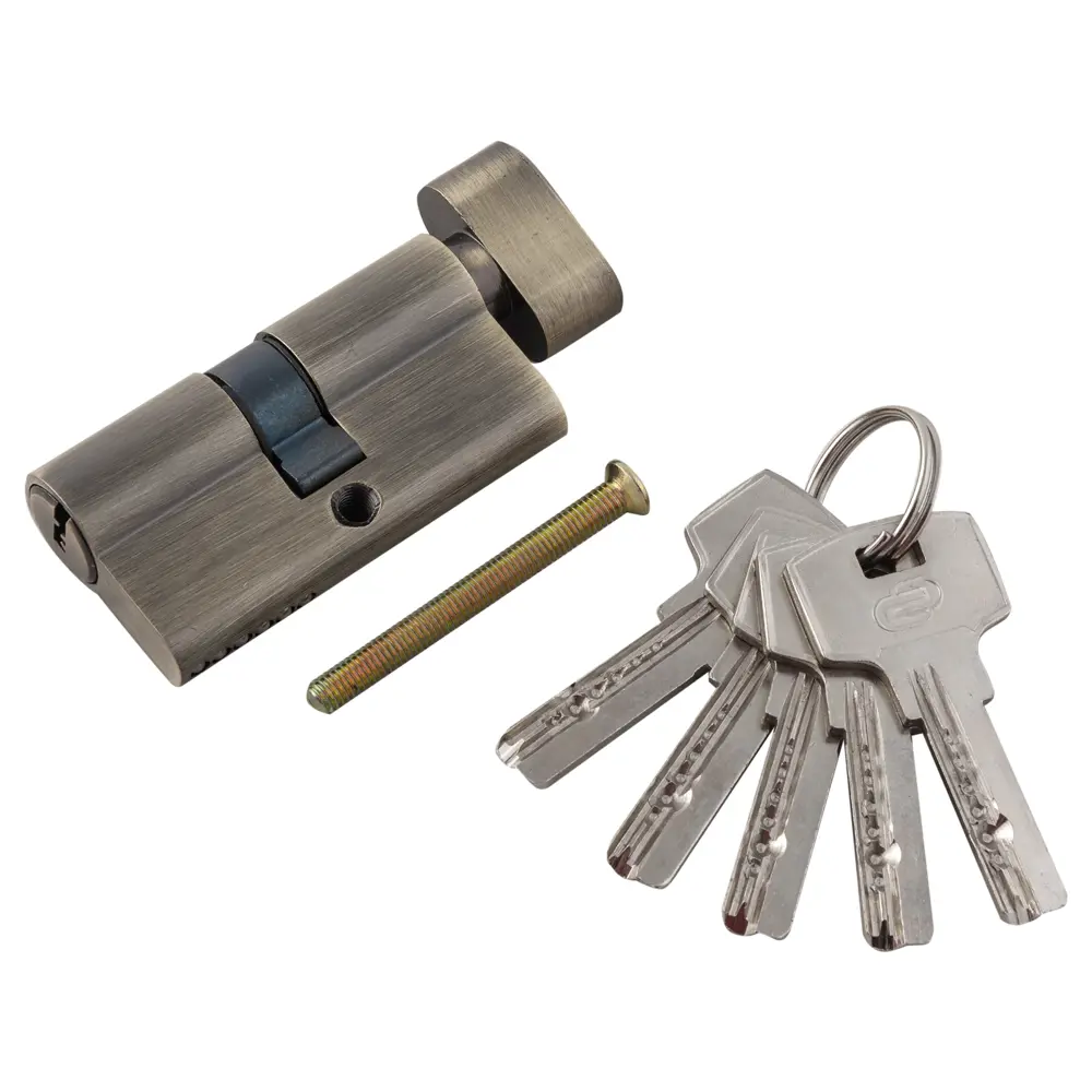 Цилиндр Standers ключ/вертушка 30х30 бронза, TT-CAB818 17263915 STLM-2148026  - Вид №1