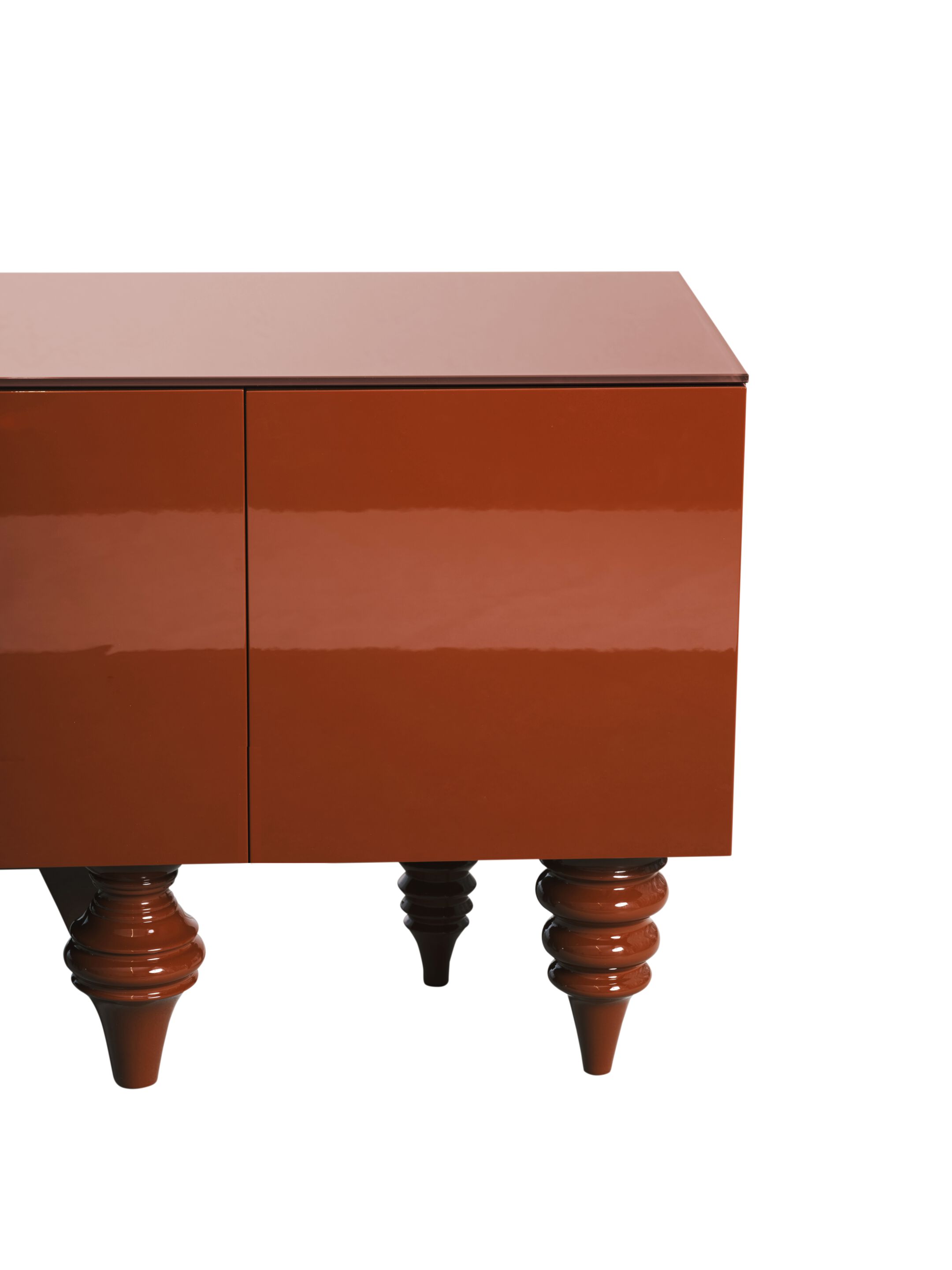 Шкаф из лакированного МДФ с распашными дверями BD Barcelona Multileg ARCH-00089777 - Вид №19