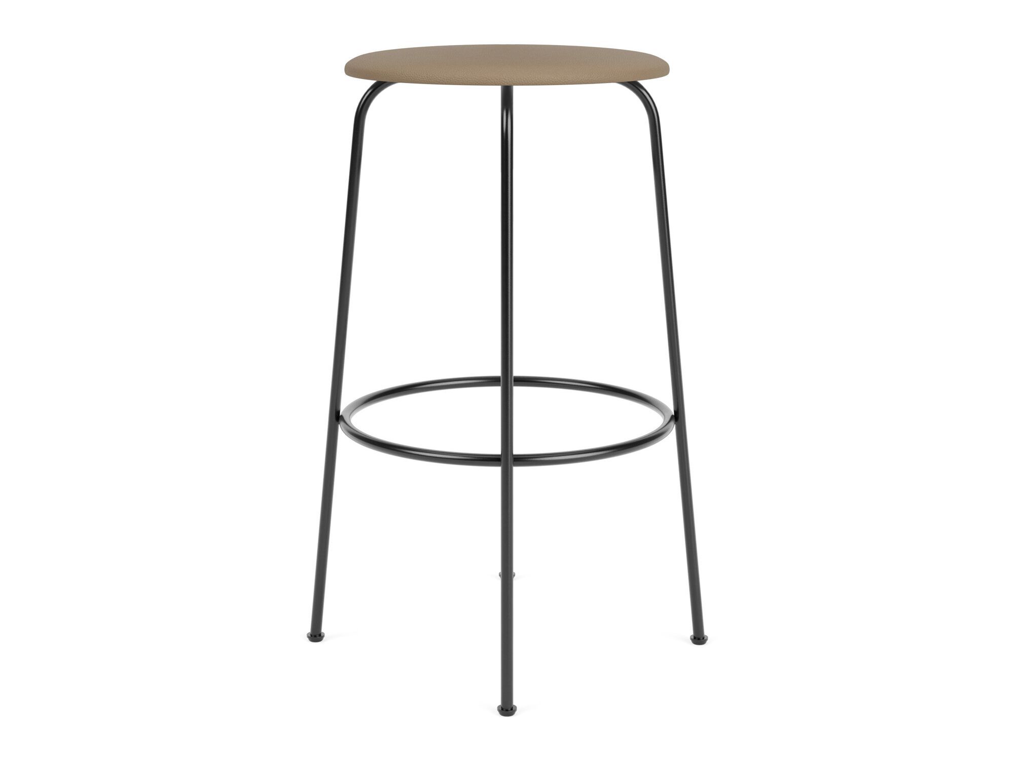 Высокий стул из стали и дерева с мягким сиденьем Audo Copenhagen Afteroom ARCH-00130048 - Вид №1