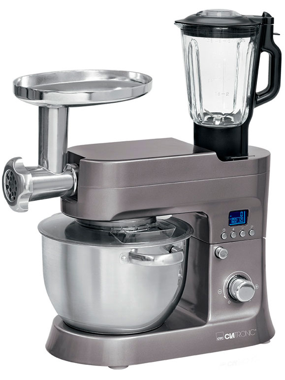 8167909 Кухонная машина Clatronic KM 3674 серебристый STDN-0068024