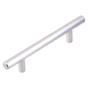 Мебельная ручка-рейлинг матовый хром 96 мм