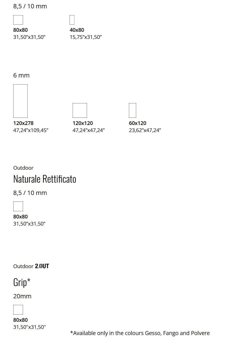 Пол / керамогранит с эффектом цемента CERAMICA FONDOVALLE пигмент ARCH-00007212 - Вид №6