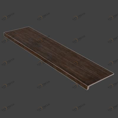 Ступень Граните Вуд Классик венге матовая 1200x320 Керамика Будущего sun-id-331940