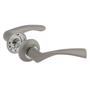 Дверные ручки Armex H-14023-А-GRF без запирания цвет графит