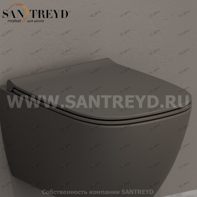 GN022AT Крышка сиденье для унитаза Ceramica Globo GENESIS