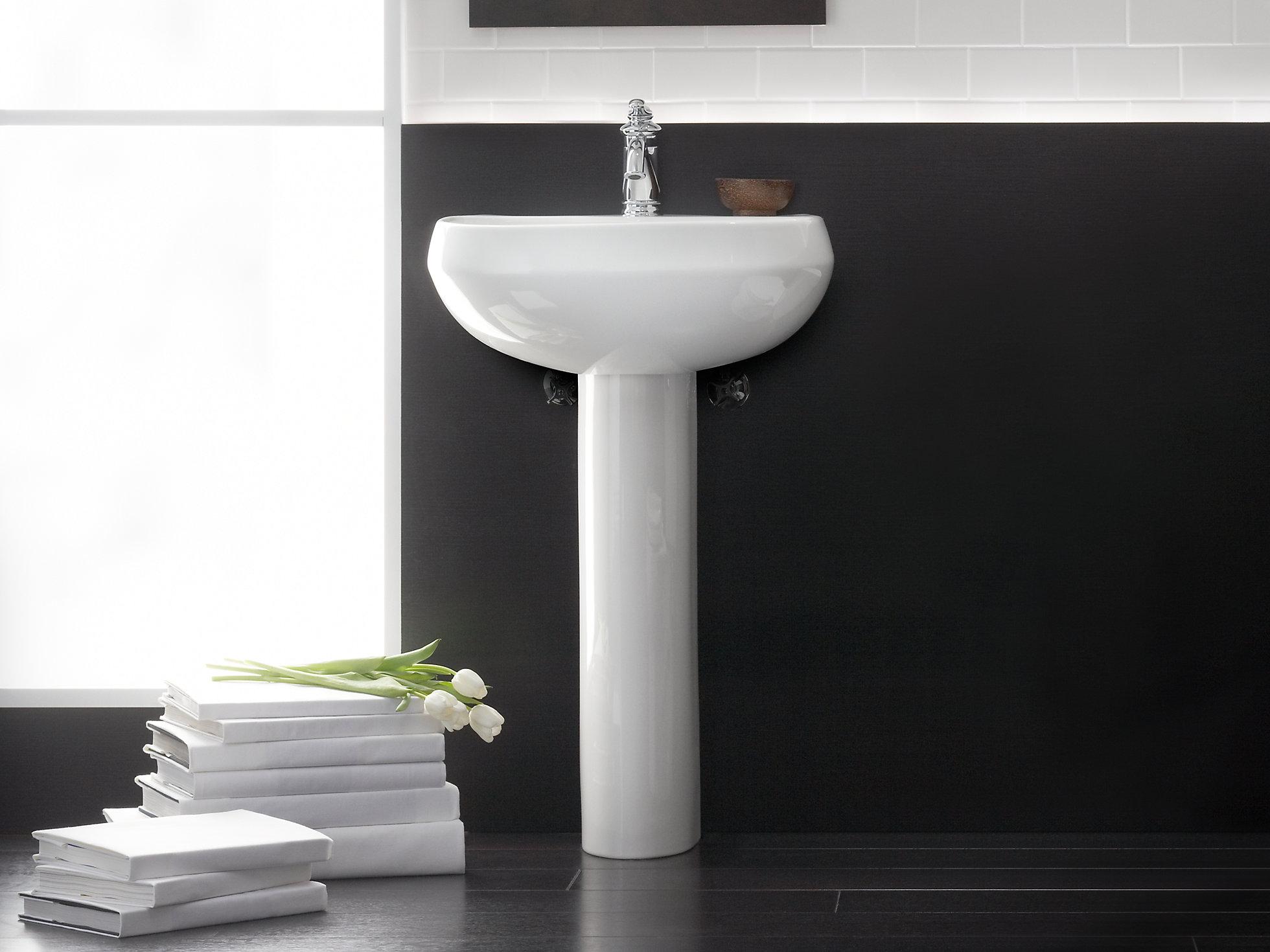 K-2293-1-0 Напольная раковина стоящая прямоугольная Kohler  - Вид №2