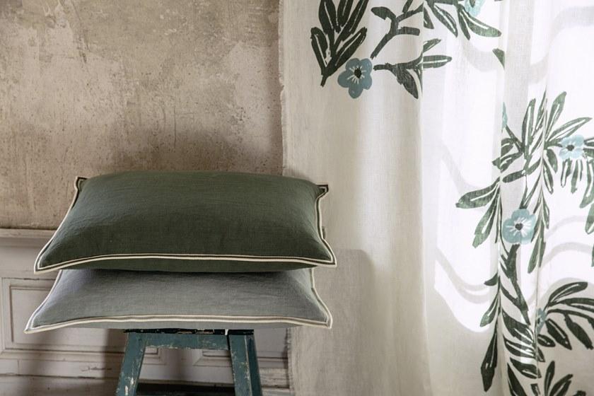 Élitis Штанговая занавеска с принтом из льна sun-id-1453495 - Вид №3