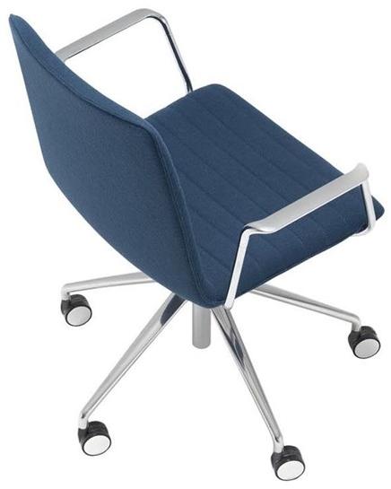 Andreu World 5-спицевый стул с подлокотниками на колесиках Flex corporate So1660 - Вид №1