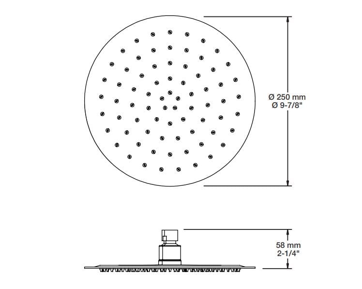 Термостатический набор для душа с душем BARIL PRO-2815-45 ARCH-00066124 - Вид №3