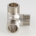 VTr.661.N.0004 Фитинг резьбовой – крестовина двухплоскостная Valtec ½  - Вид №6