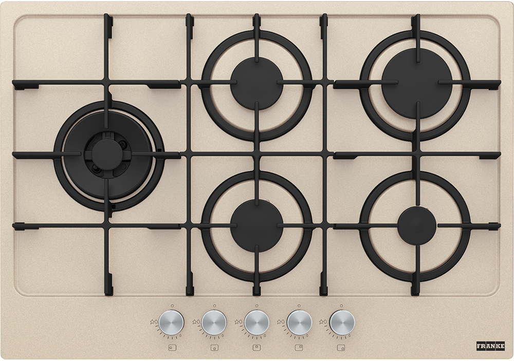 106.0554.411 Better, серия maris, газовая варочная поверхность fhma 755 4g dcl oa c, 730 х 510 х 40, цвет бежевый Franke 