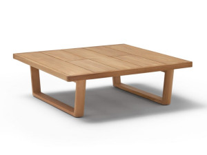 Квадратный стол из тикового дерева