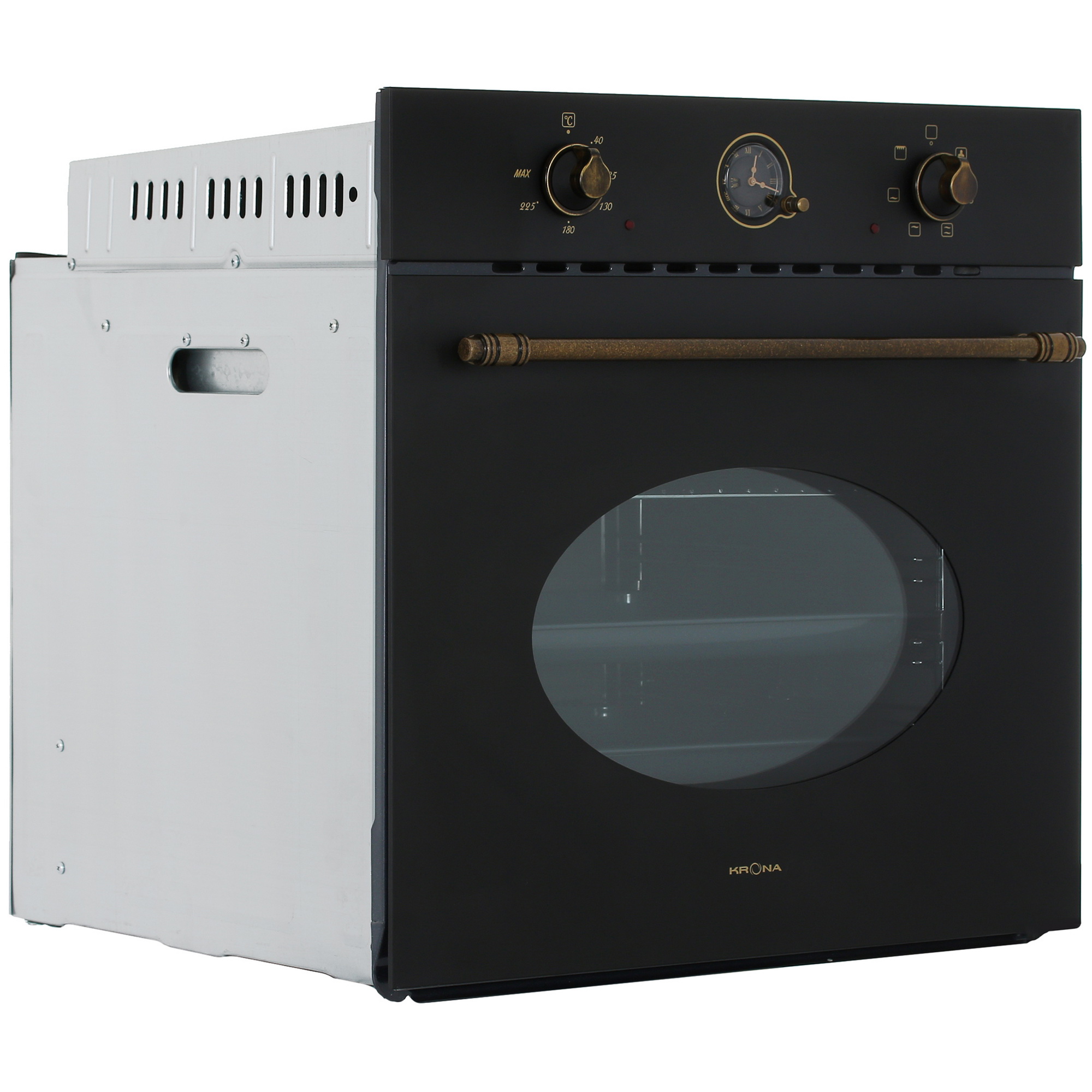 5361655 Электрический духовой шкаф KRONA MERLETTO 60 AN черный KRONA1 STDN-0071077 - Вид №1