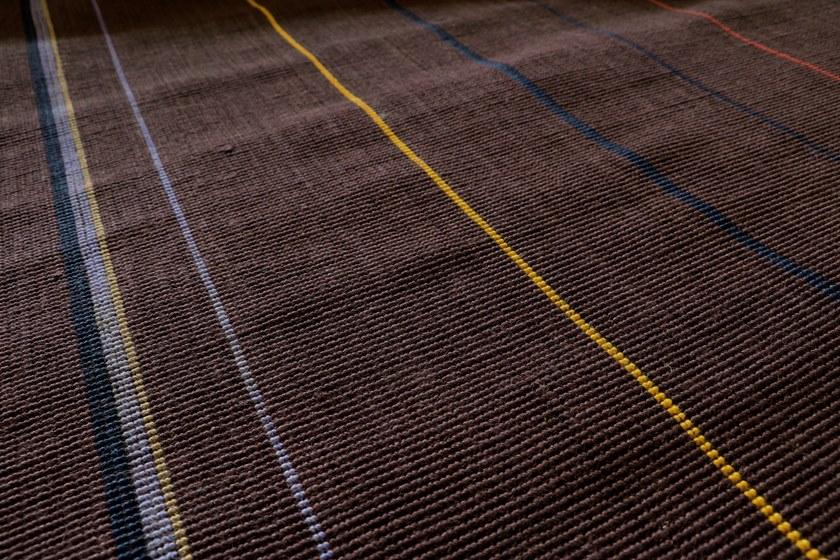 G.T.DESIGN Прямоугольный коврик в современном стиле в полоску Loop sun-id-1473879 - Вид №4