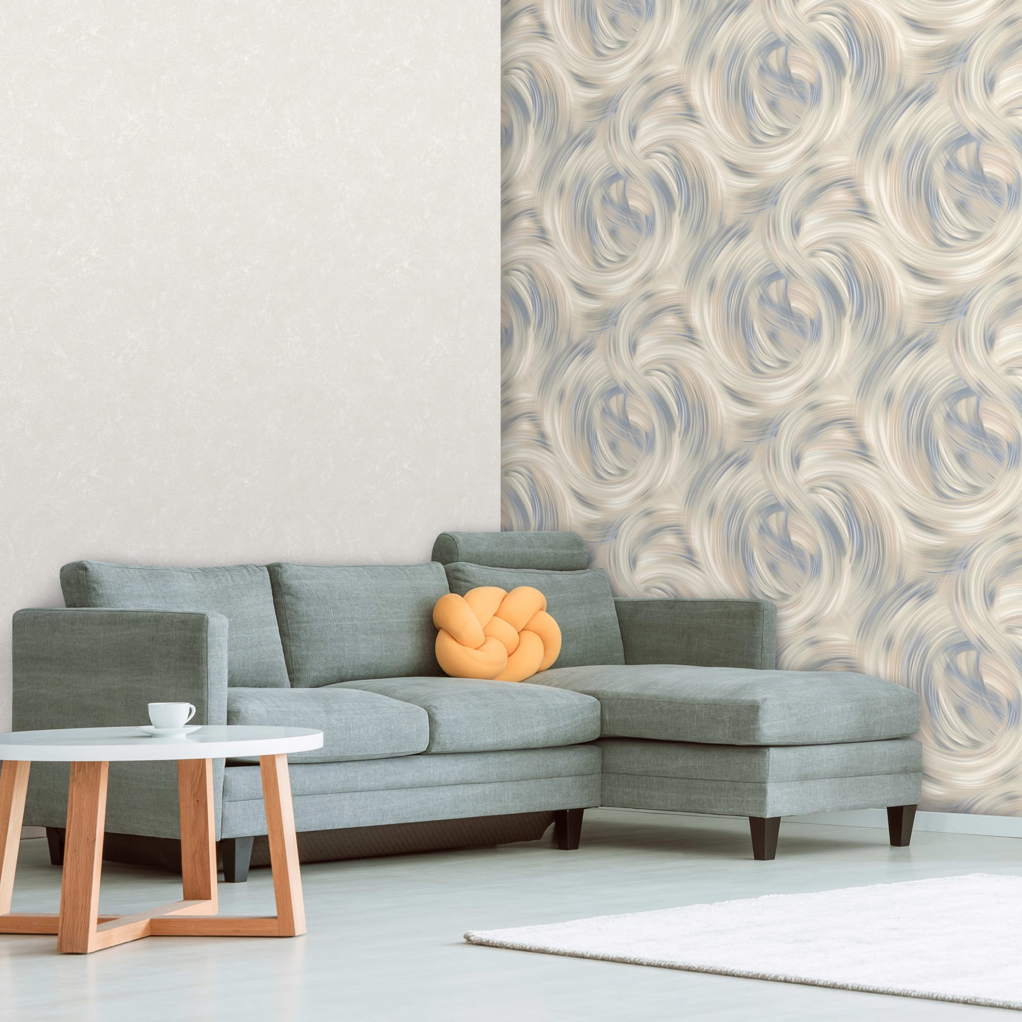 88476029 Обои флизелиновые Deco-Deco серые 1.06 м DD6017-24 Energy Santreyd - Вид №3