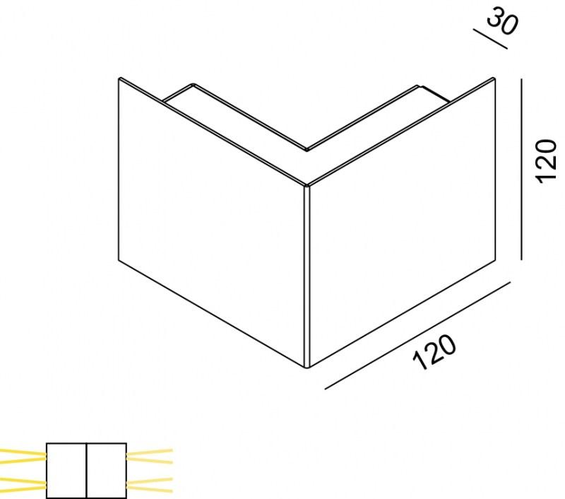 Lucifero's Настенный светильник sun-id-1366116 - Вид №2